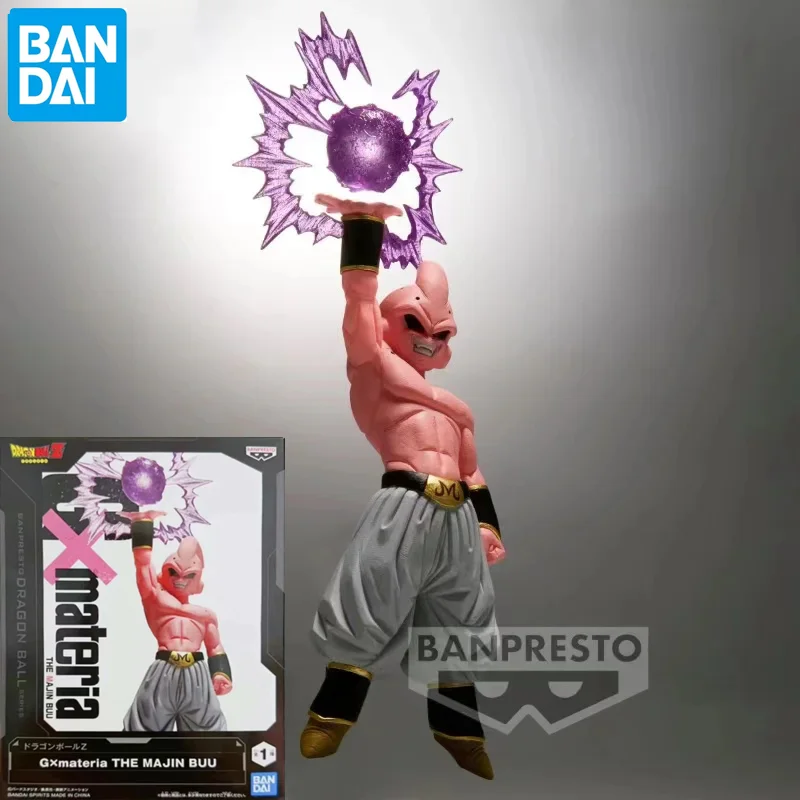 BANDAI Original Banpresto G x materia Dragon Ball figura Majin Buu figura Anime coleccionable genuino en caja modelo muñecas juguete para regalo
