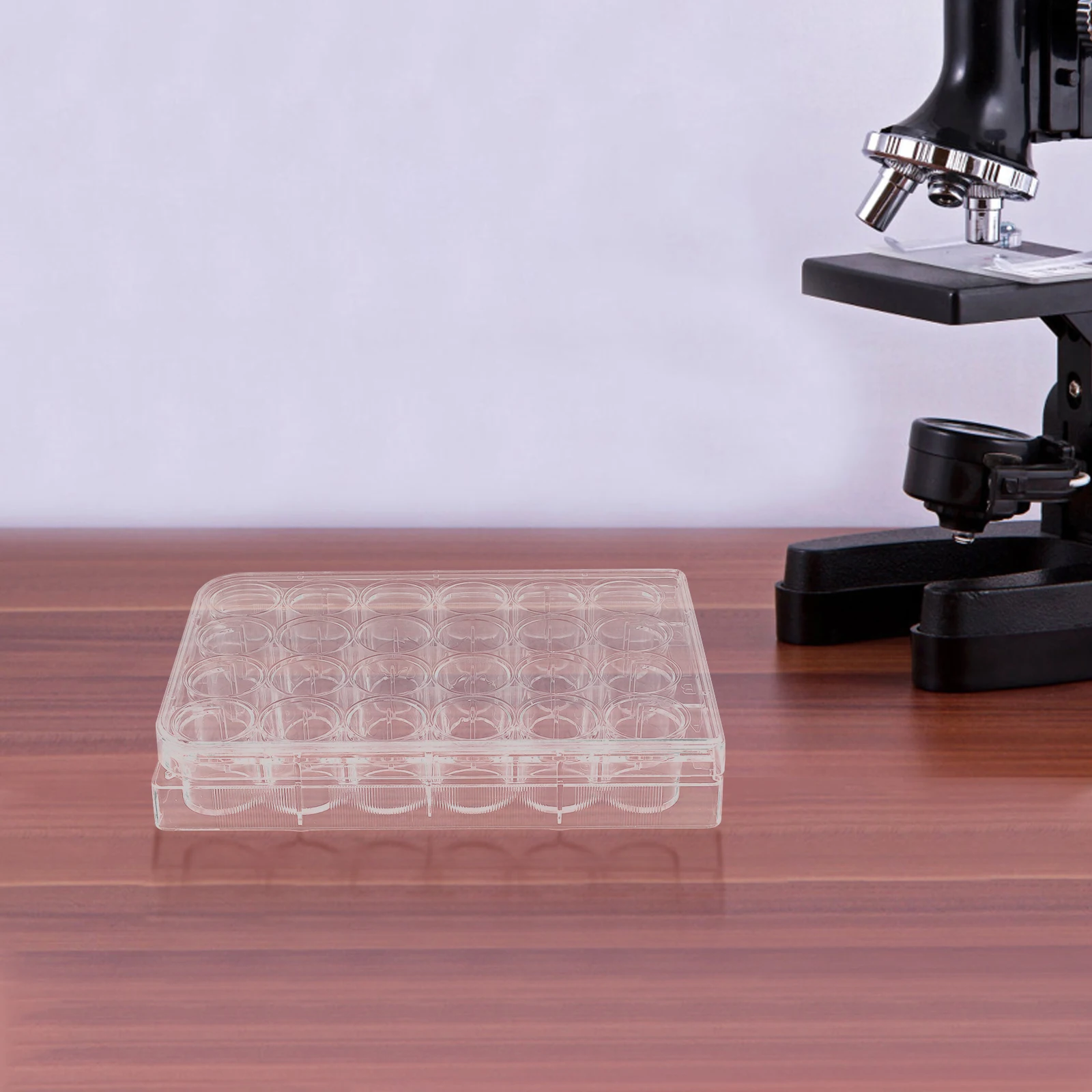 

2pcs Cell Plate High Transparency Precision Designed For Biomedical Research Large Scale Screening Uniform Cell Growth