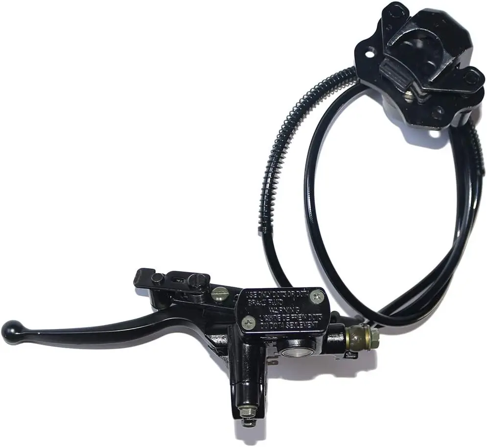 

Disc Brake Master Cylinder Caliper Assembly with New Brake Pads for 50cc 70cc 90cc 110cc 125cc ATV Quad Taotao Sunl Roketa