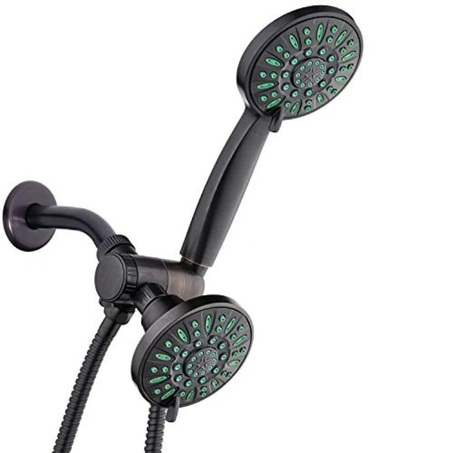 

Антимикробная/антизасорная насадка для душа высокого давления с 30 режимами, защита Microban от роста плесени, грибка и бактерий