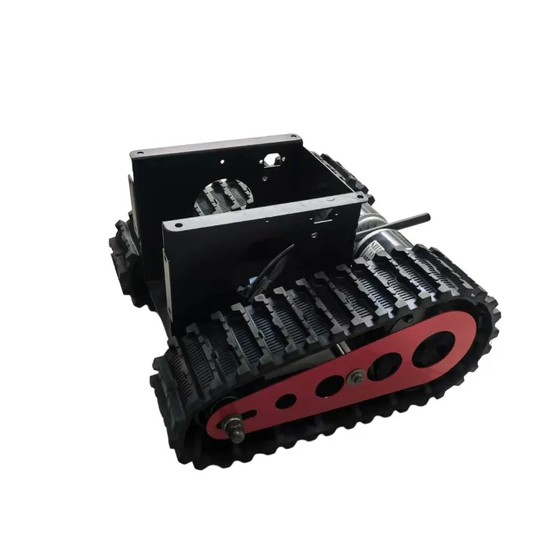 

Heavy Load Children Electric Crawler Tank Chassis Iron Frame Dual Motor Drive For DIY Beach Tram Off-Road Vehicle Gear Parts