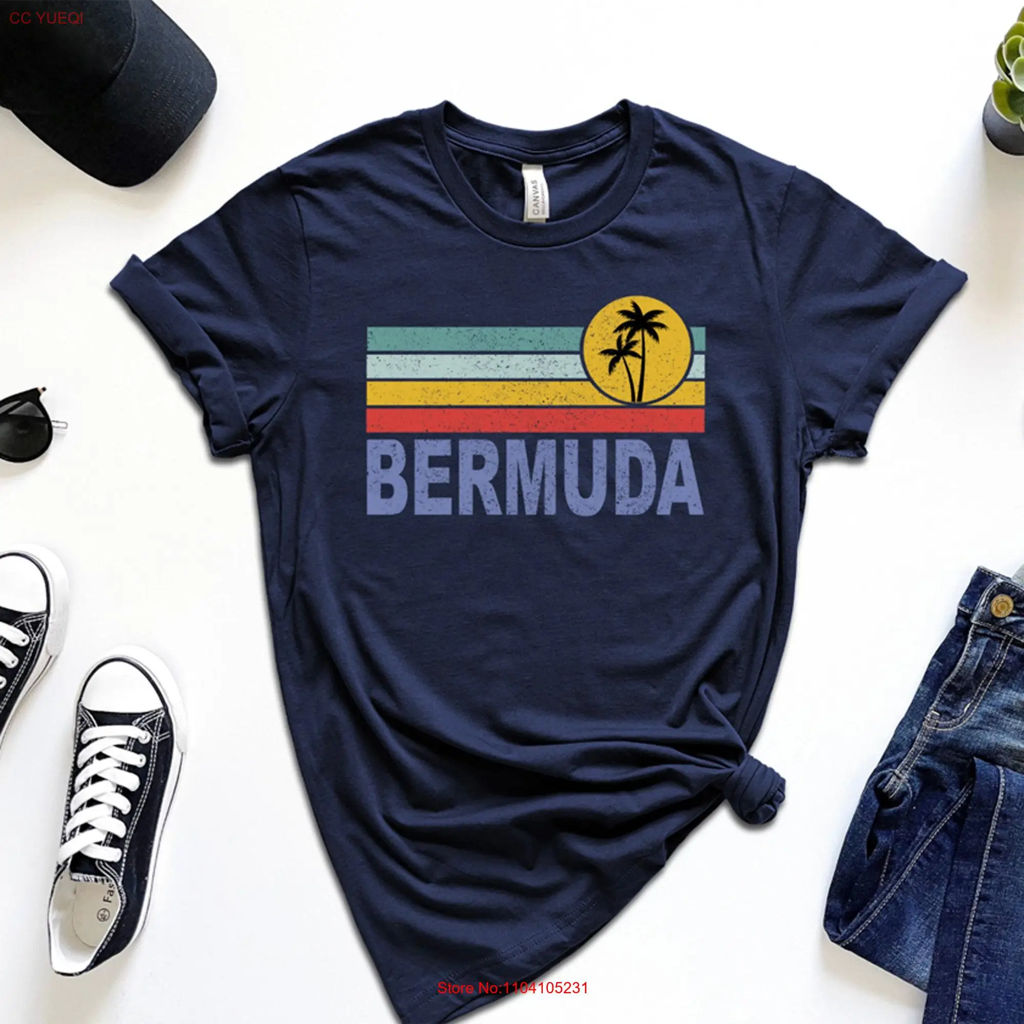 BERMUDA Summer Family Vacation T shirt Cruise Apparel Honeymoon Souvenir Girls Trip long or short sleeves