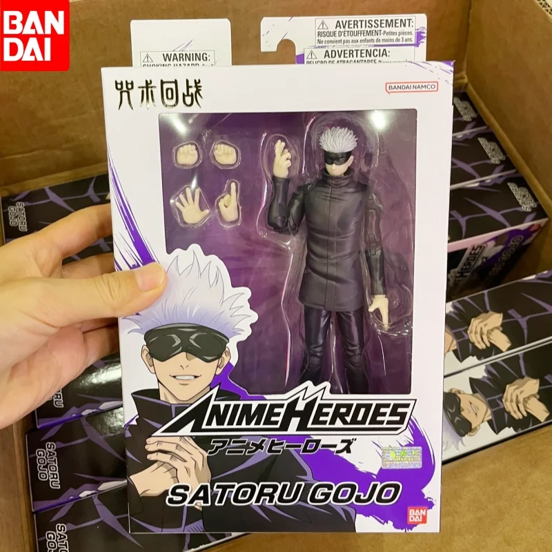 

17cm Bandai Original Jujutsu Kaisen Action Figure Gojou Satoru Itadori Yuji Fushiguro Megumi Action Anime Figure Toy Gifts