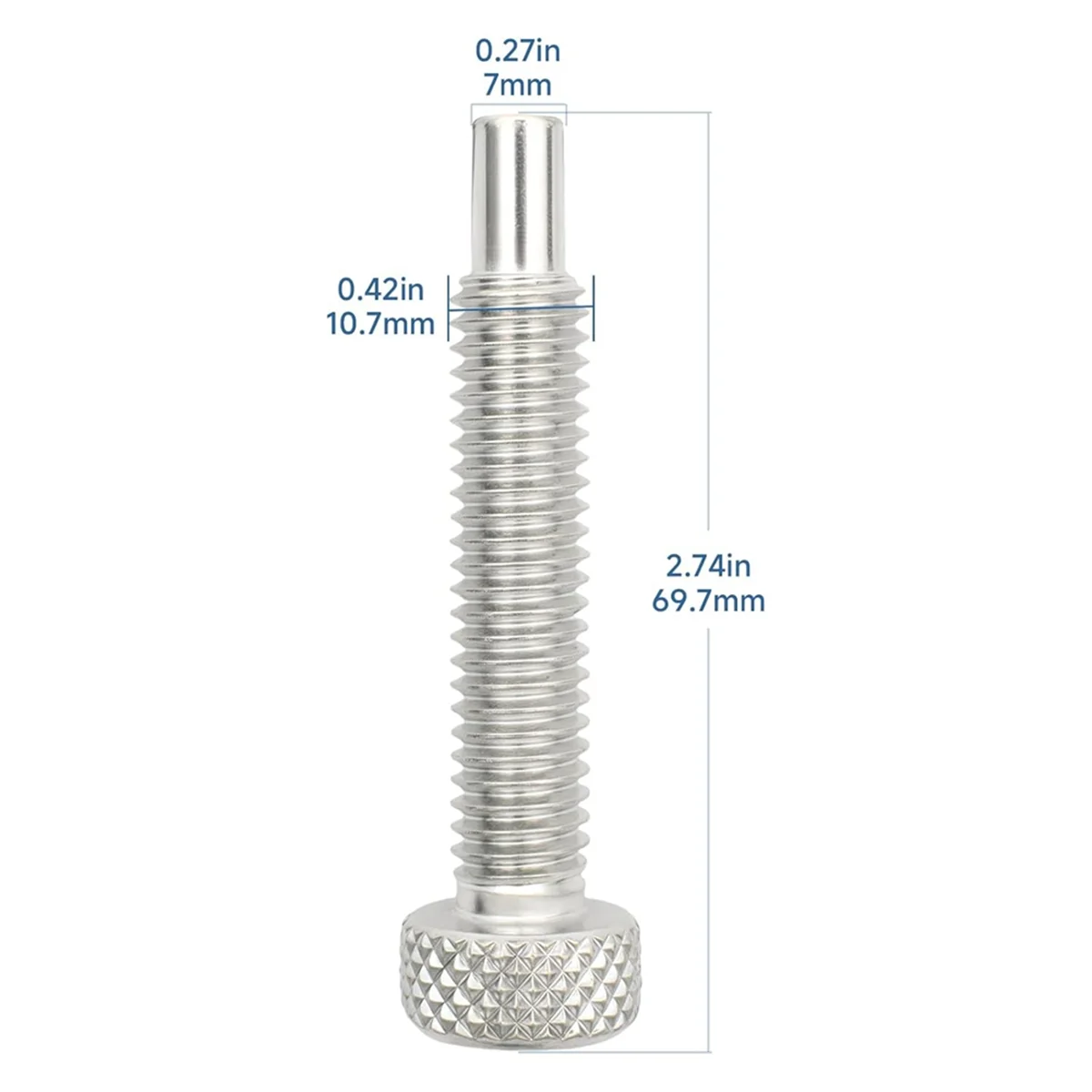 

A002 5PCS 10in Vise Adjustment Screw, Locking Pliers Adjustment Screw for 10R, 10WR, 10CR, 20R, 12LC Vise-Grip Locking Tools