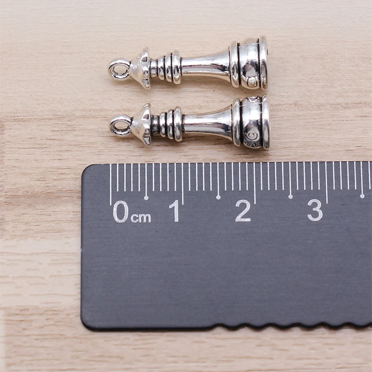 IFOCUS 12pcs/Lot Chess Charms Knight King Queen Pawn Rook Bishop Charms For DIY Jewelry Making