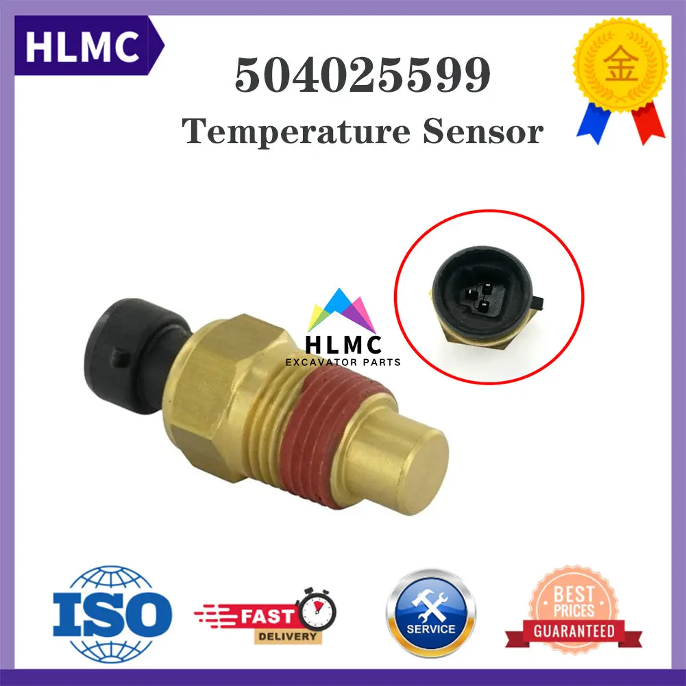 504025599 87439535 Temperature Sensor For Tractor MXU100-130 TD5040 6140 6125 4110 4100 6165 6225 6200 6180 6210