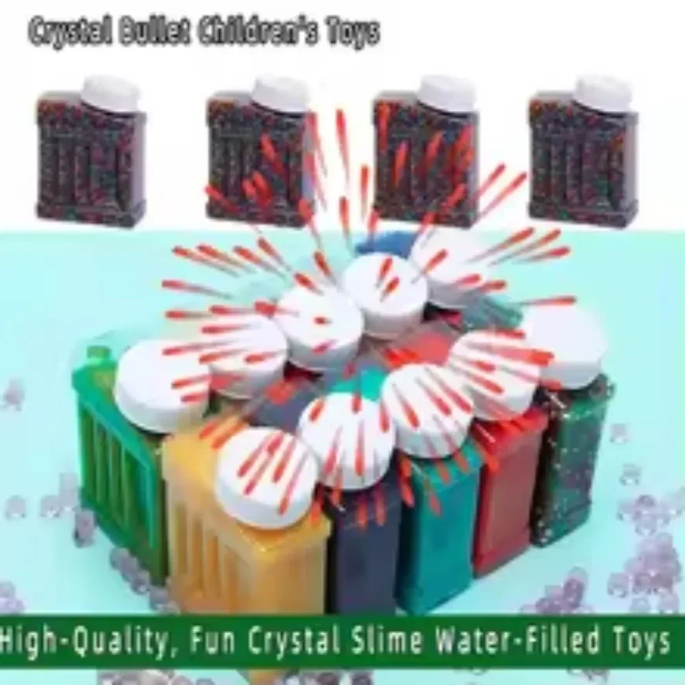 20K كرات الماء الخرز مع زجاجة 7-8 مللي متر هلام المياه الخرز يعمل ل هلام الكرة بندقية و ترشيش الكرة الناسف غير سامة لا وصمة عار #1