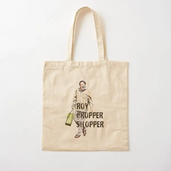 Roy Cropper Shopper Cotton  Canvas Bag Printed Reusable Grocery Foldable Fashion Travel Fabric Handbag Tote Casual Unisex Women