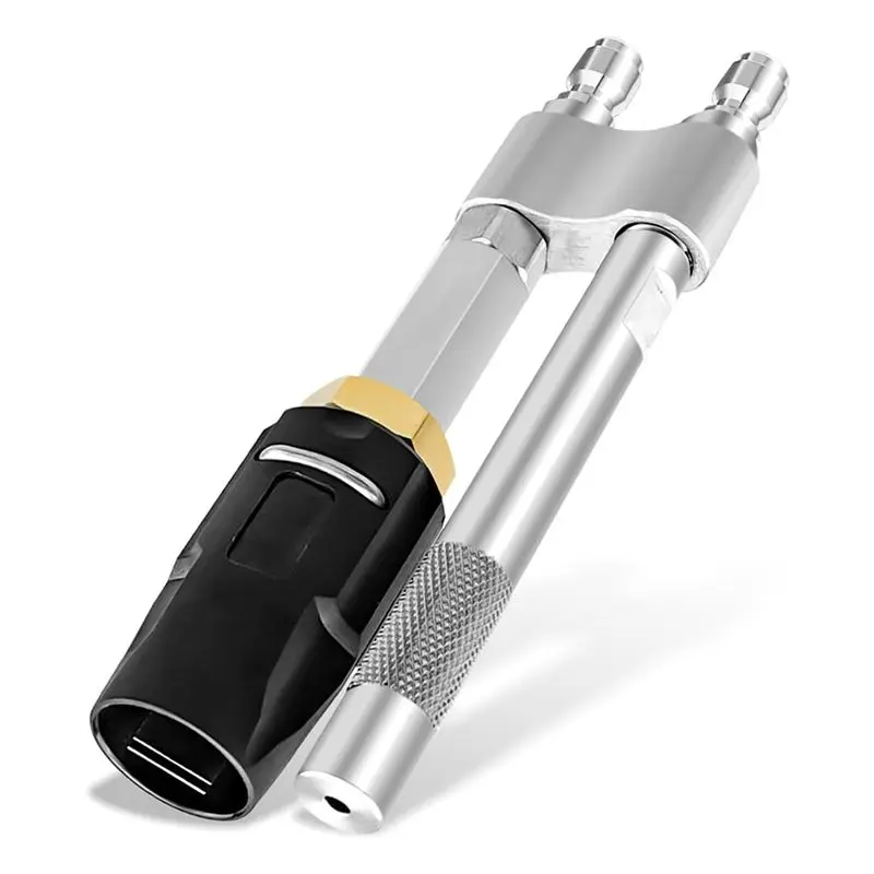 Special Offer~Shooter Tip M5 Twist Nozzle Long Range Chemical Shooter For 3-7 GPM, 1/4” Quick Connect Long Range Soap Nozzle For
