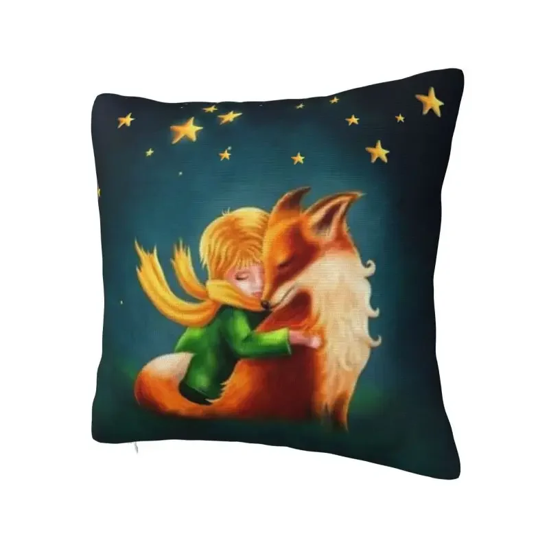 The Little Prince Fairy Tale Nordic Throw Pillow Covers Decoration Le Petit Prince And Fox Car Cushion