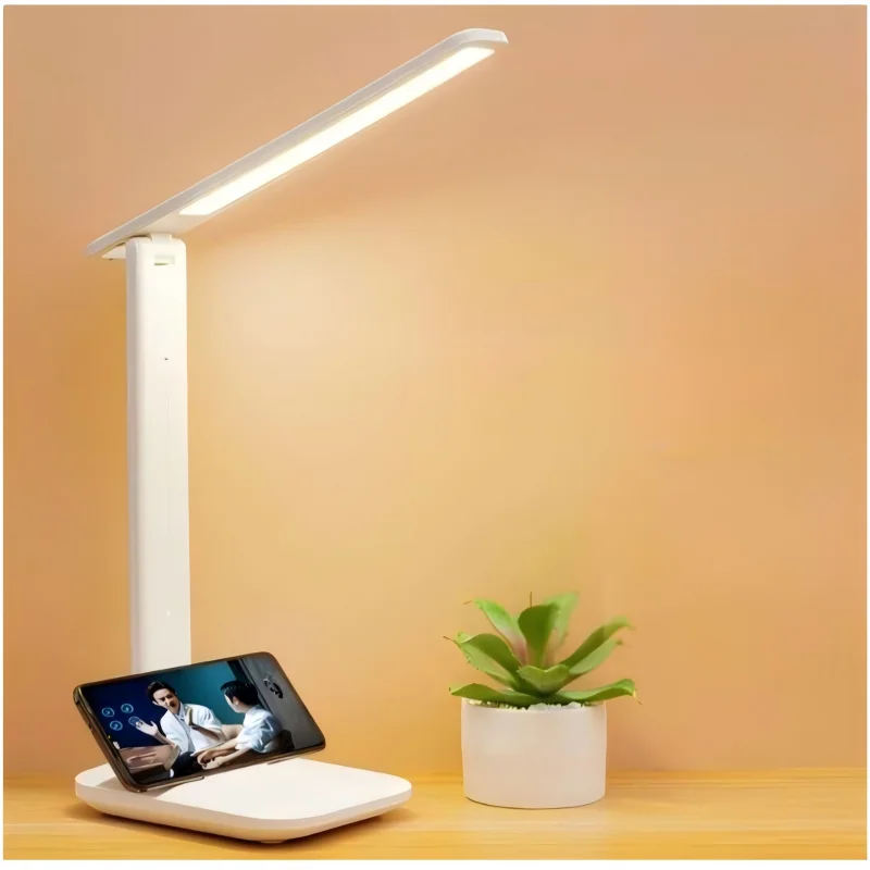 

Folding Desk Lamp Led Children Students Dormitory Eye Protection Reading Charging And Plugging Dual-Use Gift Small Desk Lamps