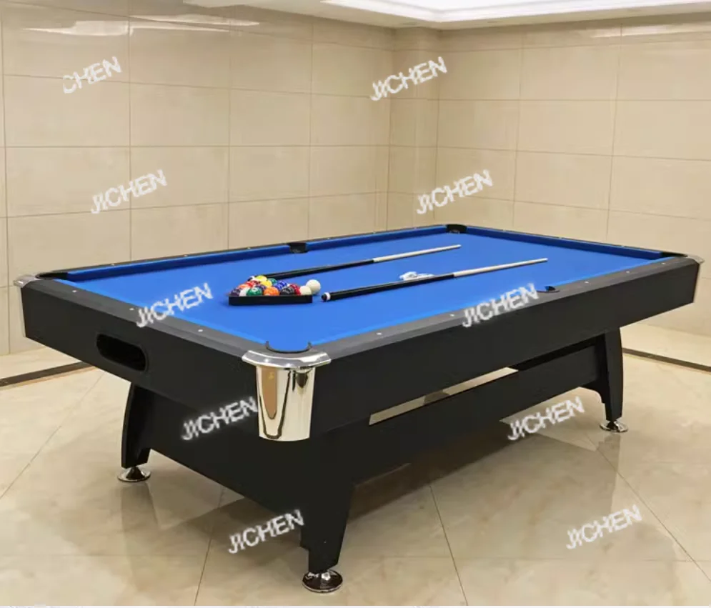 Mesas de Juego Familiares 3 en 1 JC, Gran Oferta, 7 pies y 8 pies, Ping Pong y Billar, con Listones, Goma, MDF, Cojines y Bolsillos de PVC