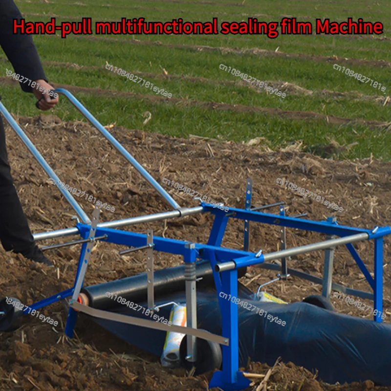 Agricultural Plastic Film Mulching Machine – 0.3-2m Laminating & Covering for Mulch Film