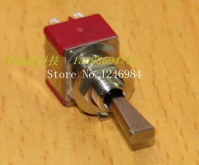 [SA]Dual T8012-U flying model aircraft stalls flat handle small toggle switch M6.35 Taiwan SH shake T80-T--50pcs/lot