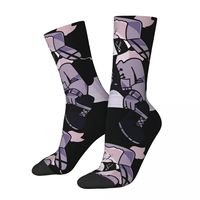 Funny Crazy compression Ruv FNF Sock for Men Hip Hop Harajuku Friday Night Funkin Happy Quality Pattern Printed Boys Crew