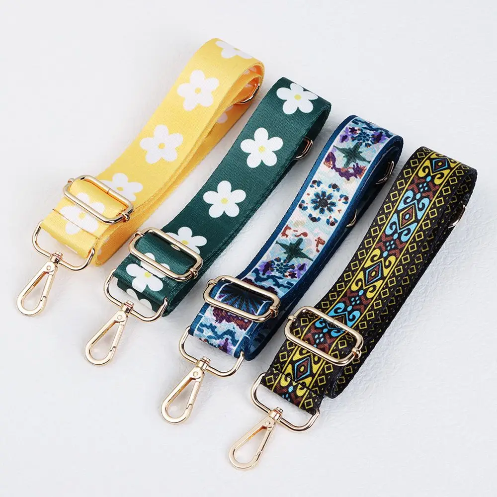 

Crossbody Messenger Регулируемые нейлоновые цветы Цветные ремни Аксессуары для сумок Ремни Ремни Ремень для сумки