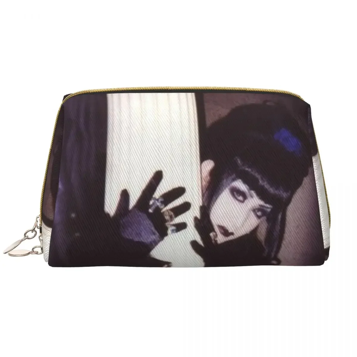 Malice Mizer Mana Sama Moi Meme Moitie Makeup Bag Women Travel Cosmetic Organizer Fashion Storage Toiletry Bags