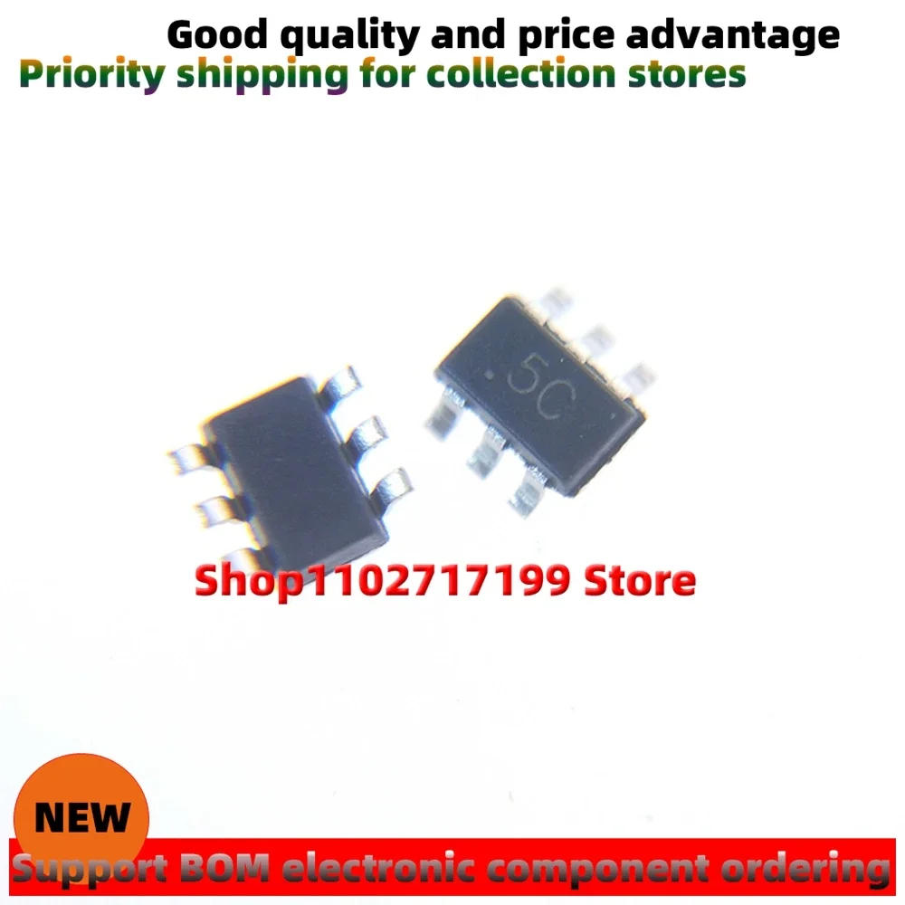 100PCS/LOT SMF05C.TCT Silkscreen：5C SOT-363 ESD/TVS electrostatic protection diode brand new