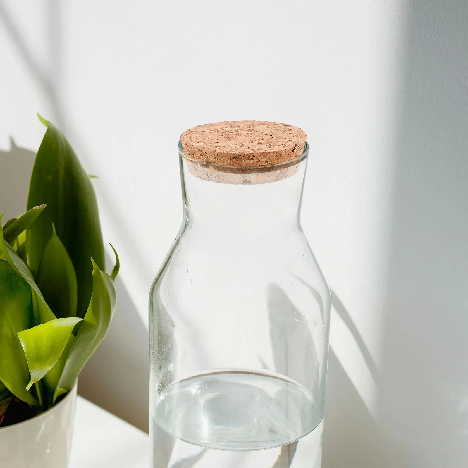 

20pcs Glass Bottle Stopper Cork Stoppers Bottle Corks Bulk Bottles Plugs Wooden Stoppers Preservation Beverage Taste