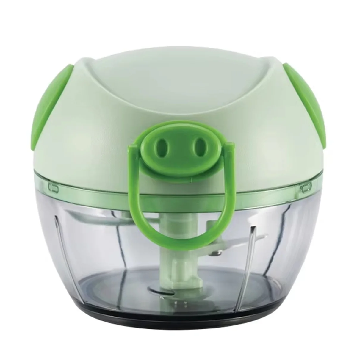 

Retails Portable Garlic Cutter - Manual Multi-Functional Vegetable Cutter for Kitchen, Small Garlic Machine for Easy Puree