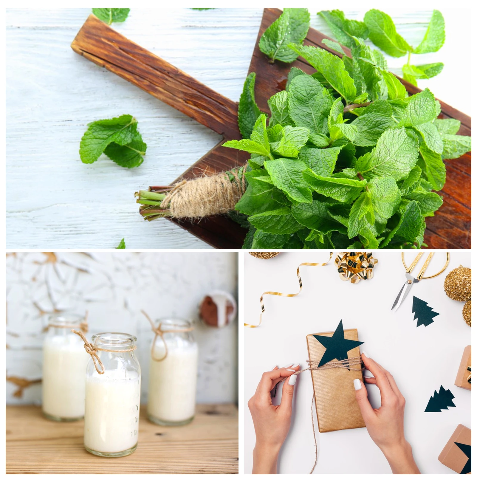 

2 Rolls Linen Rope Natural Twine String For Diy Craft Macrame Wall Hanging Dream Catcher Gift Wrapping Kitchen Trussing Jute