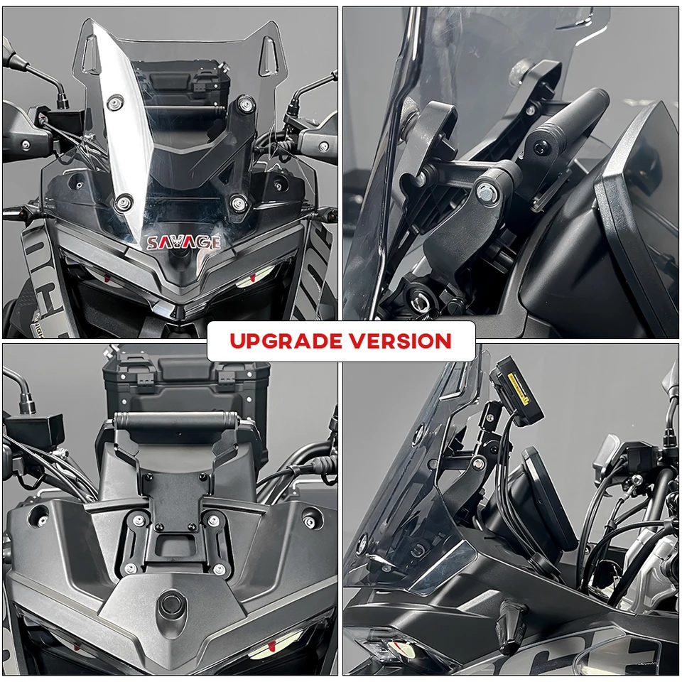 525DSX DSX525 Handlebar Extension GPS Navigation Bracket For VOGE