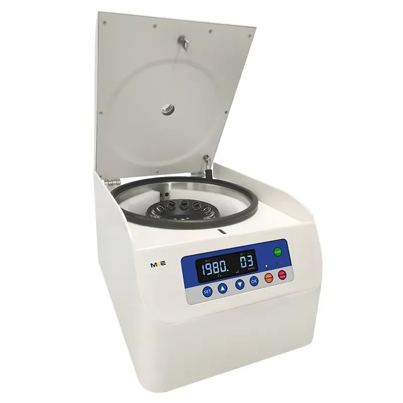 Portable Separating Low Speed Centrifuge LCD Display Plate Rich Plasma Centrifuge Machine 6000 RPM 4588 Xg RCF 6*50ml