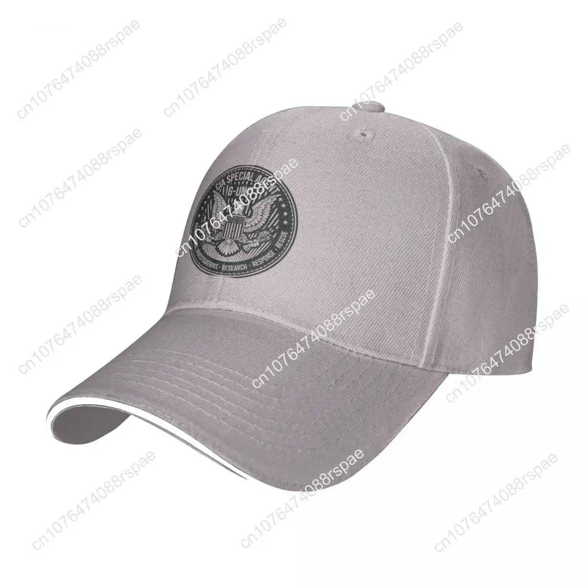CIA Special Agent G-Unit Paranormal Investigations, Research, Response, Rescue Emblem Cap Baseball Cap Rave Women Hat Men's - view 2