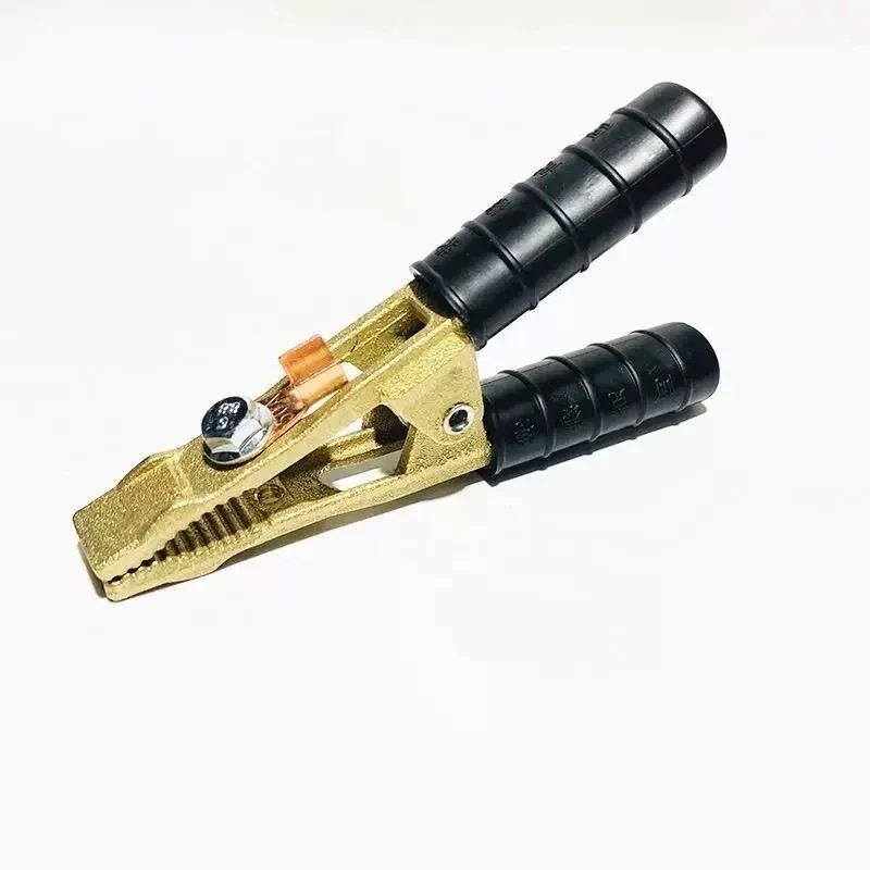 260/400/500/600A Grounding Clamp Ashaped Heavy Duty Earth Clamp Antioxidant Brass Multipurpose Welding Ground Clamp for Shipyard