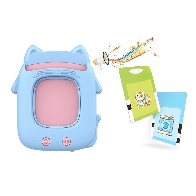 

Card machine Vertical cat English learning machine Children's early education learning story machine