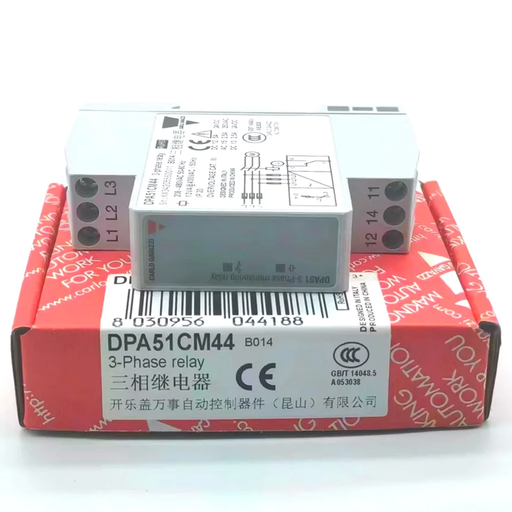3-Phase Sequence Relay Protector DPA51CM44-B014 DPA51CM44-B014T DPA51CM44-B018T