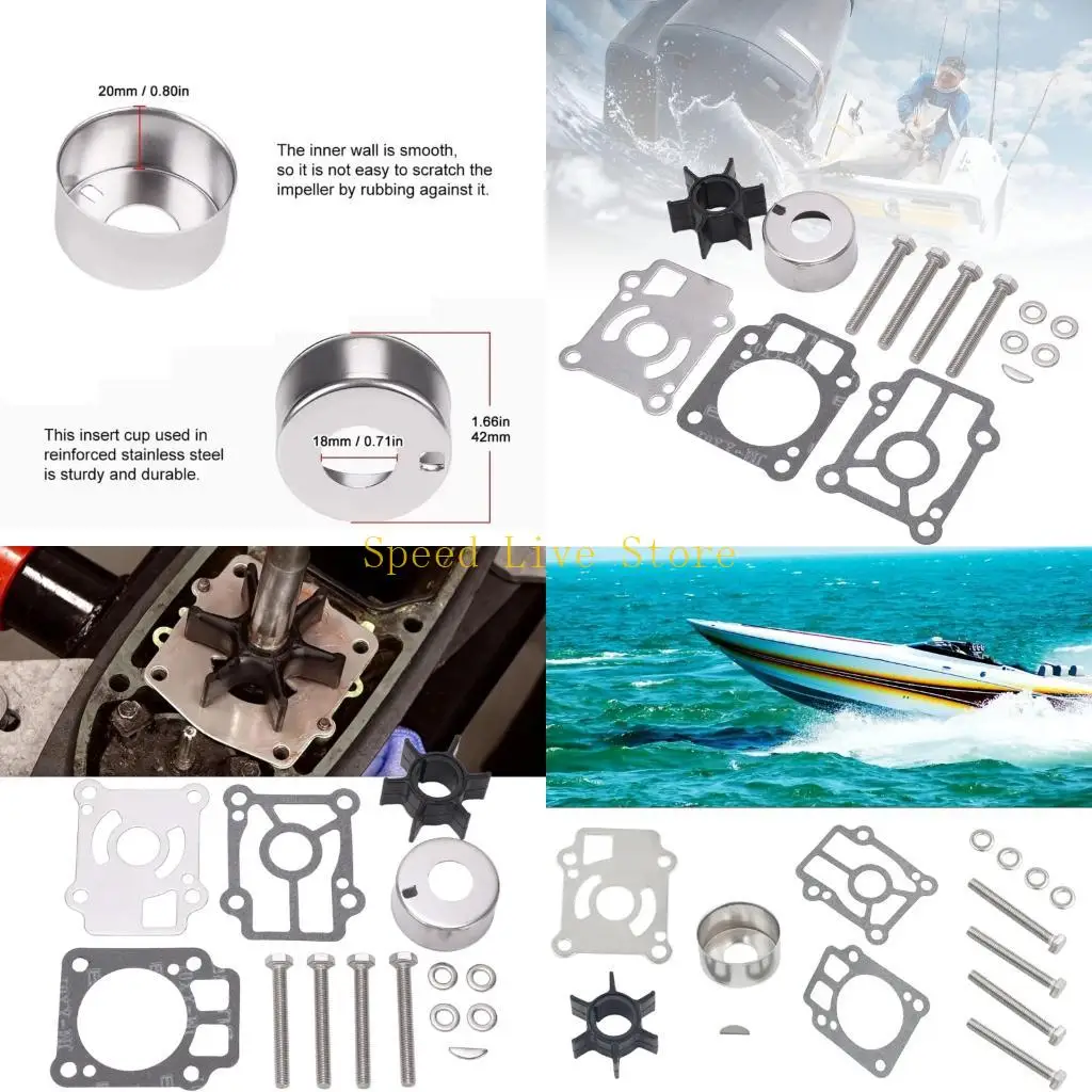 

547c комплект для ремонта водяных насосов для NS35C NS40C NS40C2 Эффективный охлаждающий подвесные двигатели