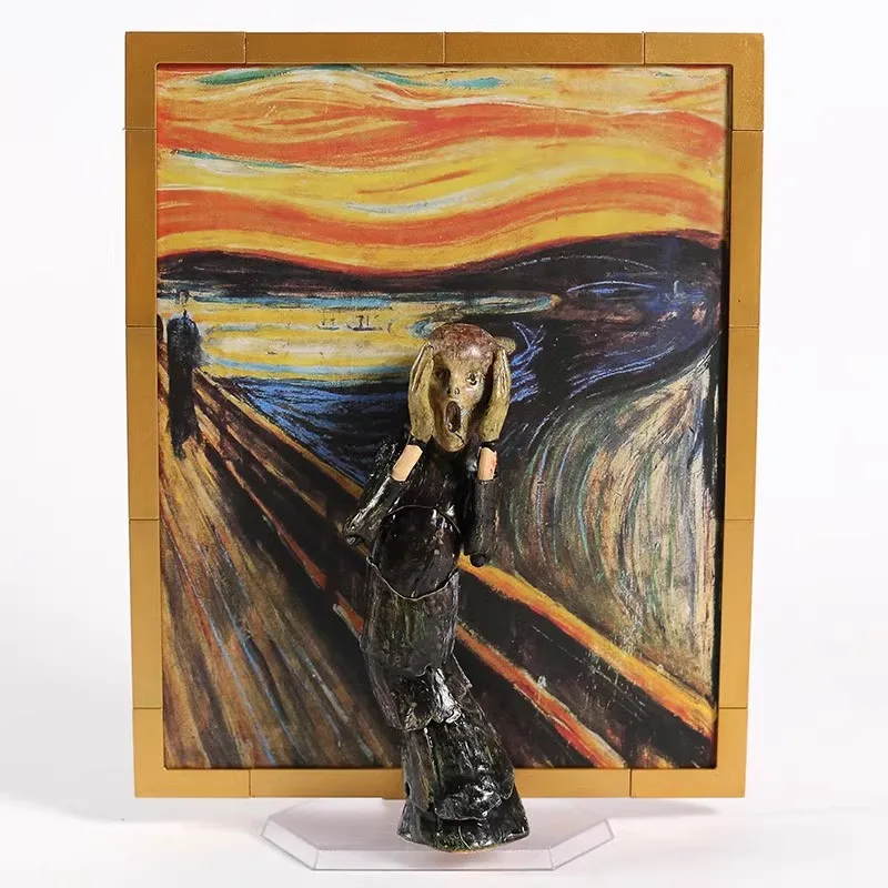 Figma SP-086 The Table Museum The Scream Action Figure Model Toy Gift For Collection