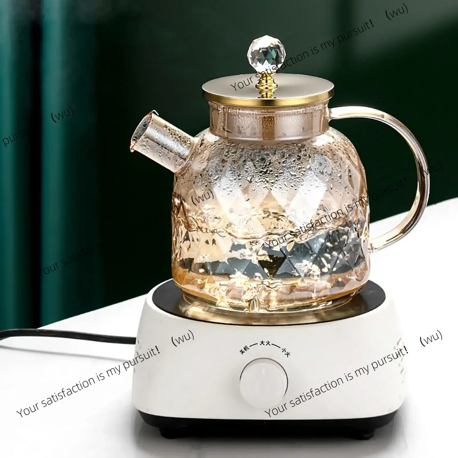 , suitable for stove/microwave safe glass borosilicate coffee pot, with brewing teapot, for bulk tea set