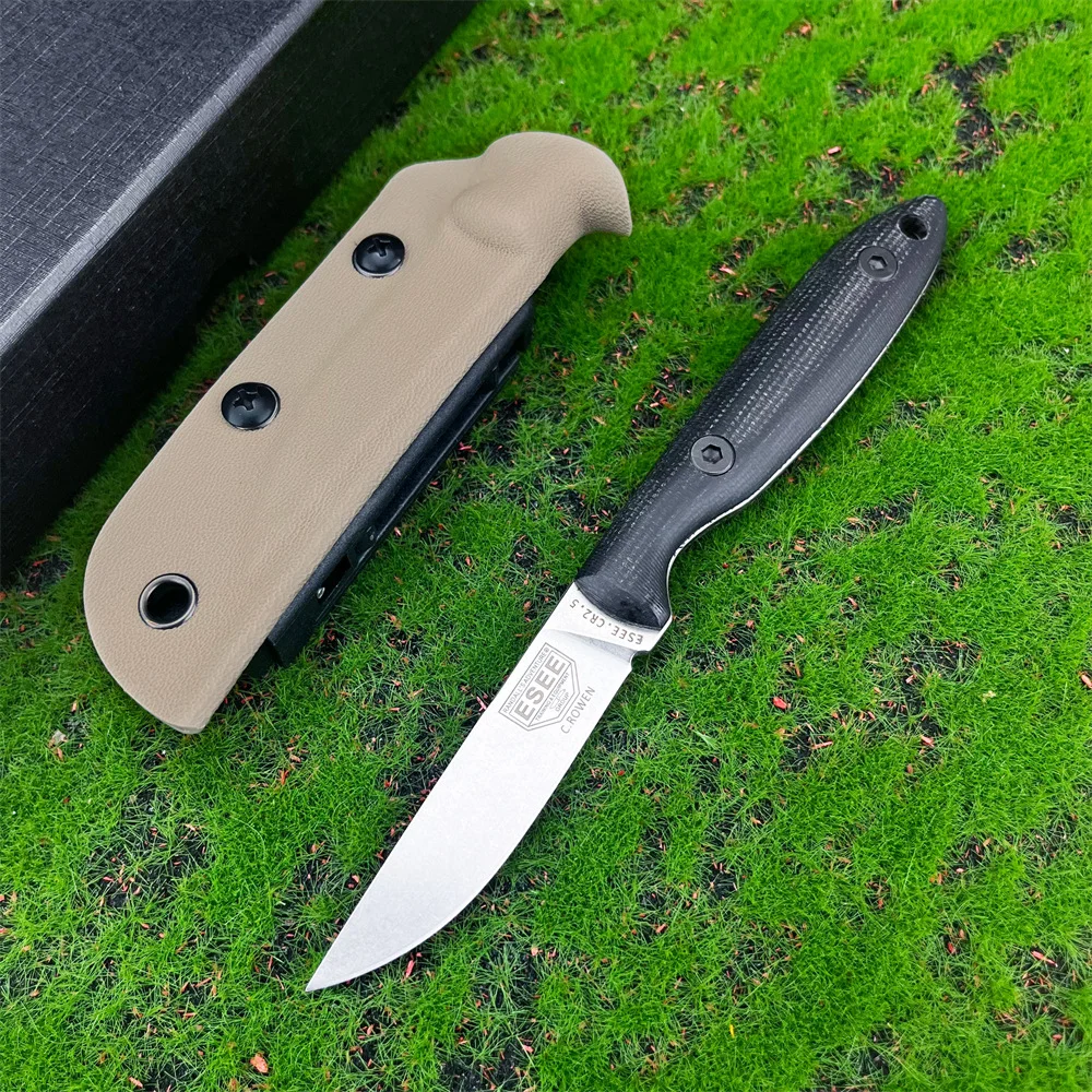 NEW Hight-quality Outdoor Camping Straight Knife with K Sheath Portable Multi-purpose Adventure Fishing Cutting EDC Knife - view 5