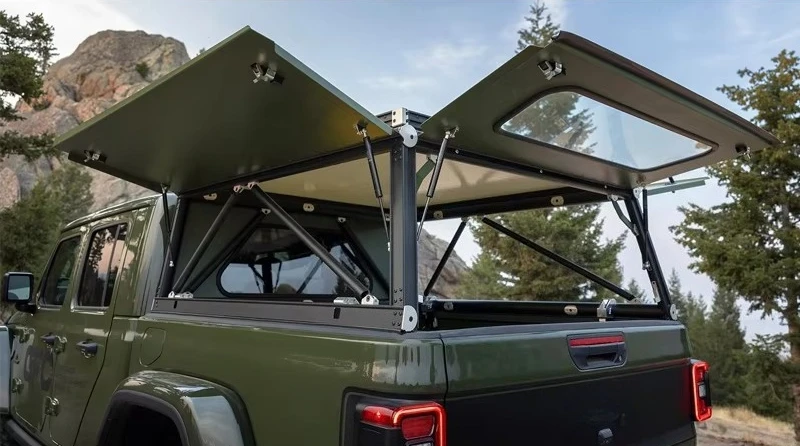 

4x4 Pickup Short Canopy Truck Topper Bed Cap for Gladiator