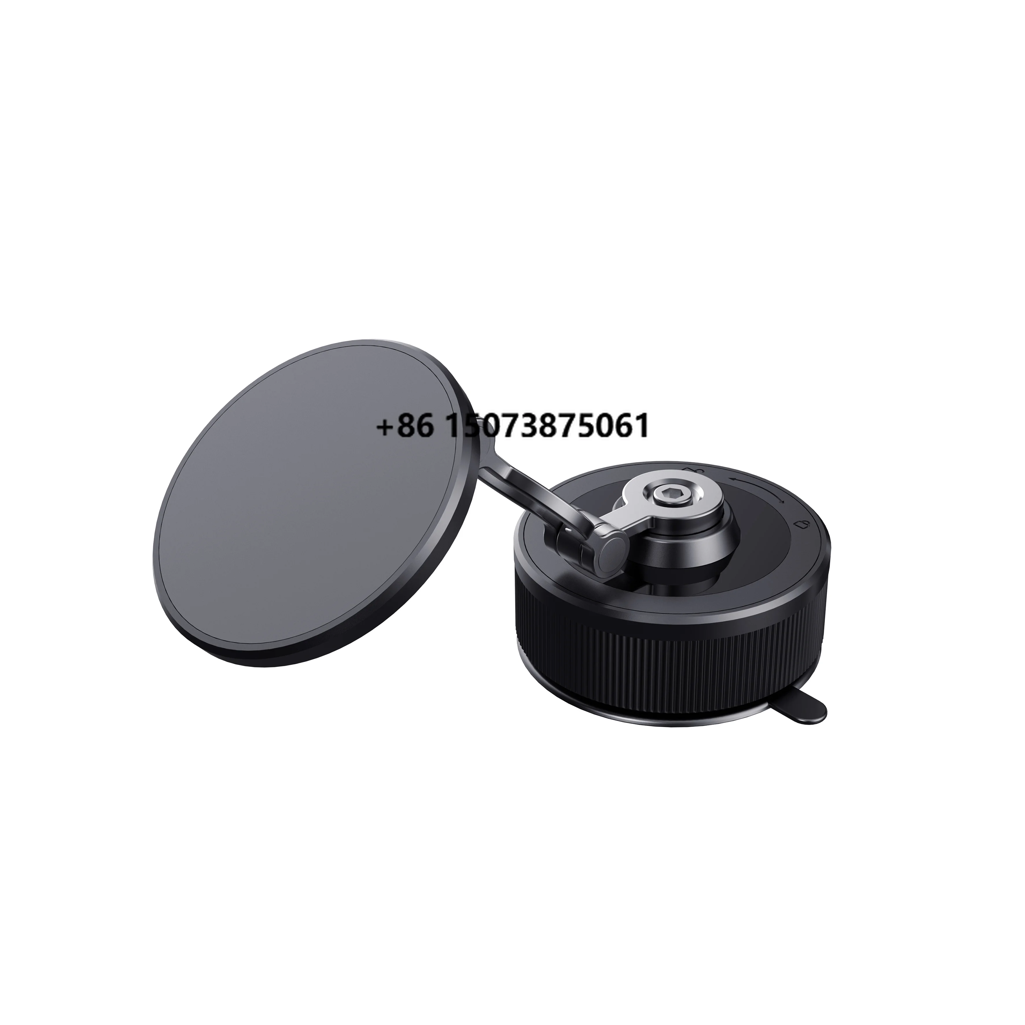 Three-axis Folding Magnetic Car Mount Strong Magnets 360 Rotation Magnetic Phone Holder for Car Suction Cup Dash Phone Mount Fit