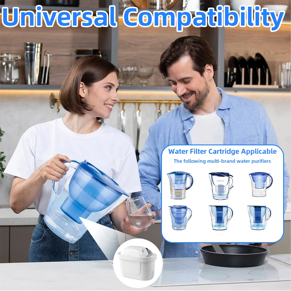 

3 Pack Water Filter Cartridge for Maxtra+ Maxtra Plus Maxtra Mavea Water Replacement Filter Activate Carbon Water Filter