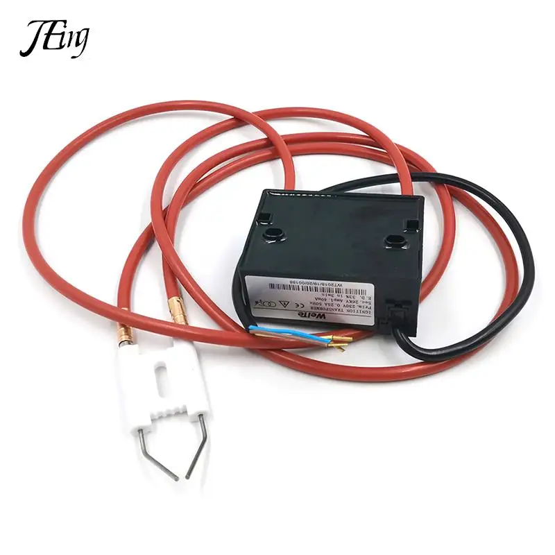 

Burner Igniter 230V Voltage Pulse Ignition Transformer Fuel Oil Heater Waste Oil Burner Ceramic Ignition Electrode Ignitor Cable