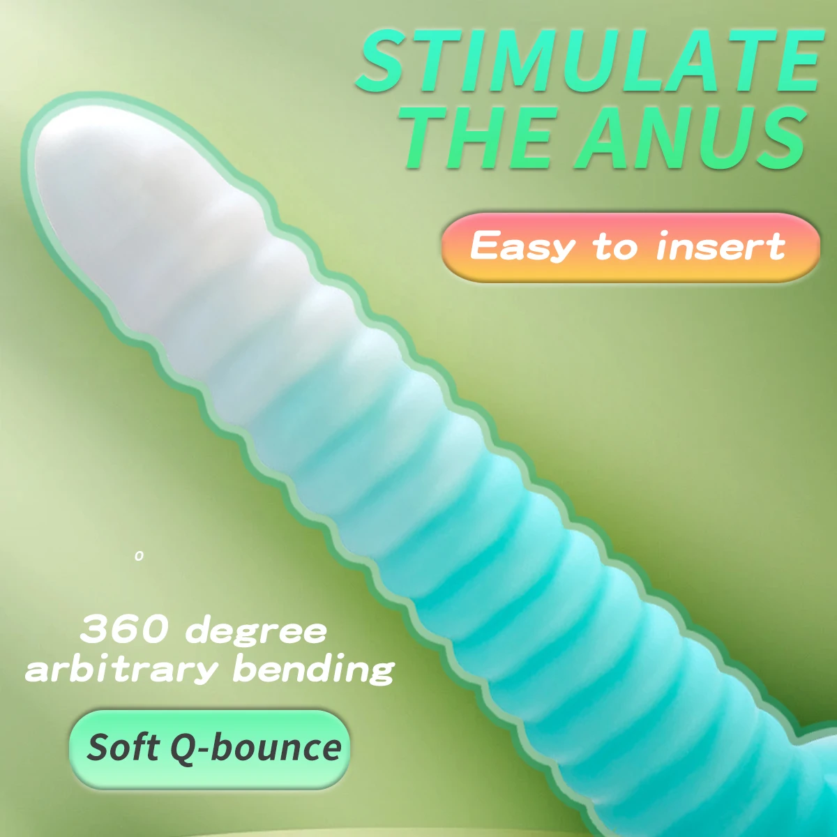 15 inch long anal plug, oversized buttocks plug, threaded anal dilator, anal docking plug, male homosexual sex toy