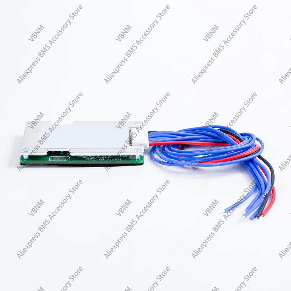 15A BMS 6S 25.2V สำหรับแบตเตอรี่ลิเธียม3.7V พอร์ตทั่วไปการป้องกันอุณหภูมิคายประจุมากเกินไป E-BIKE 60*40*3.6มม.