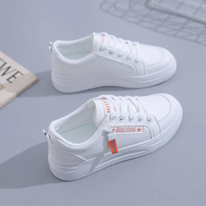 

White Shoes Women 2022 New Spring Casual Shoes Woman Sneakers Skateboard Footwear Walking Flats Vulcanize Shoes Zapatillas Mujer