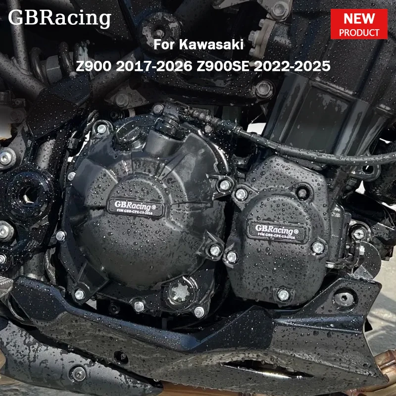 

New Z900 2026 Engine Covers Cover Protective Case For KAWASAKI Z900 2017-2025 Engine Guard Carenados Secondary Engine Cover Set