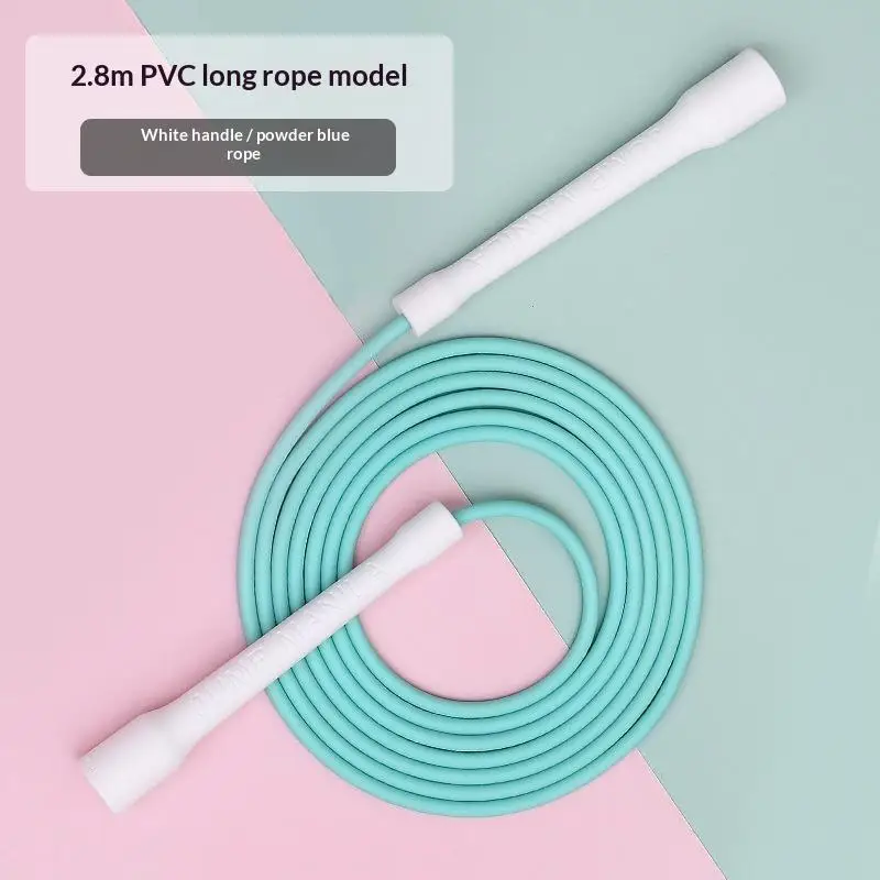 6MM  Speed Jump Rope Solid PVC Rope With Adjustable Length Clasp For Gym And Cardio At Home Effortless Skipping