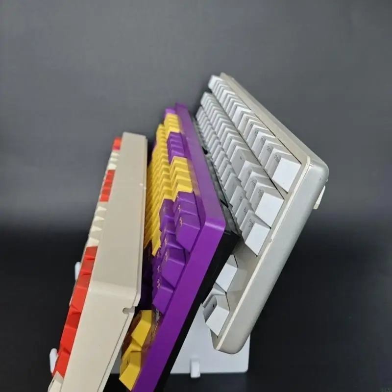 

462E MultiLevel Desktop Rack 3Tier Keyboard Display Stand Keyboard Storage Holder