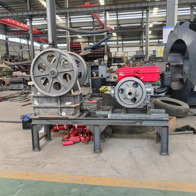 Mini Mobile Engine Motor Bearing Gearbox Jaw Crusher Machine High Capacity 3-9t/h AC/Diesel Gear Advanced Technology