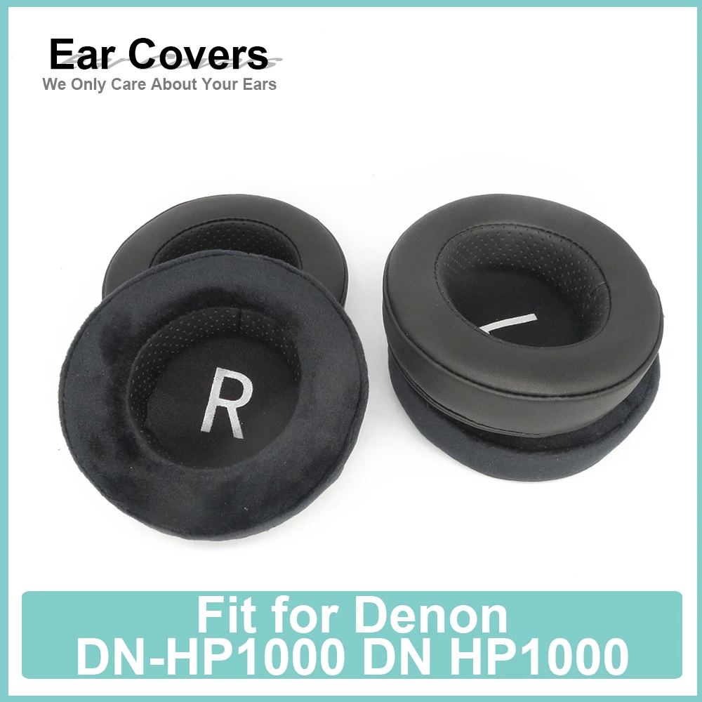 Earpads For Denon DN-HP1000 DN HP1000  Headphone Earcushions Protein Velour Pads Memory Foam Ear Pads