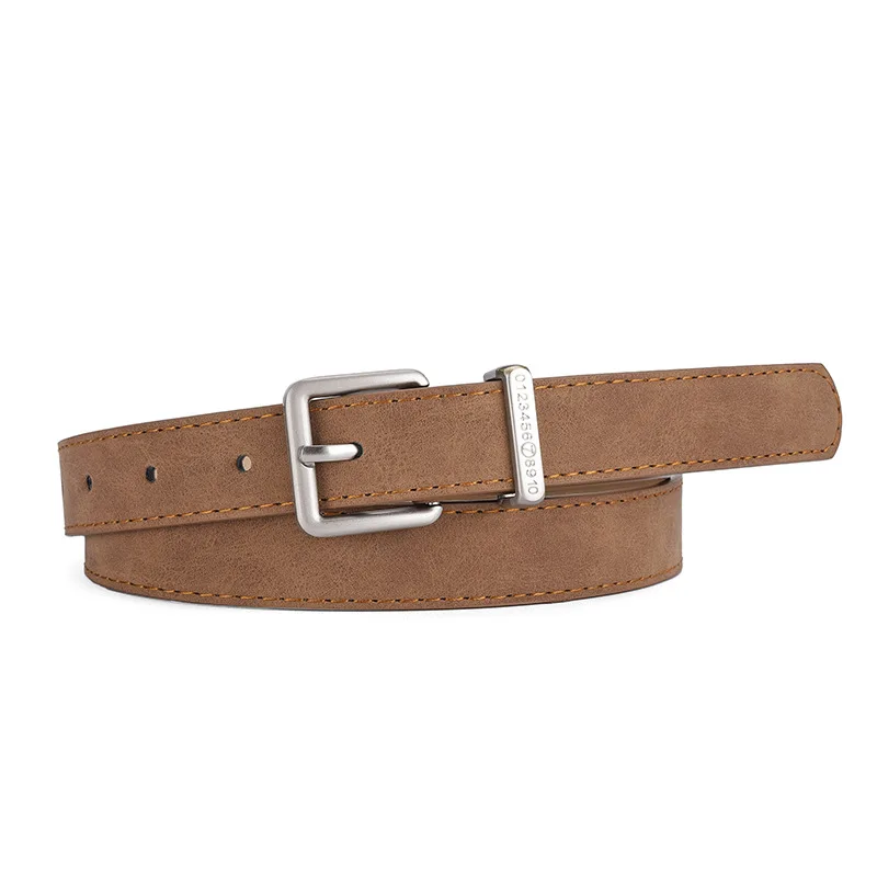 حزام نسائي موضة دبوس مشبك حزام رفيع حقيقية فاخرة حزام ناعم النساء مع السراويل البضائع الجينز للجنسين حزام بولي Leather حزام جلد الرجال