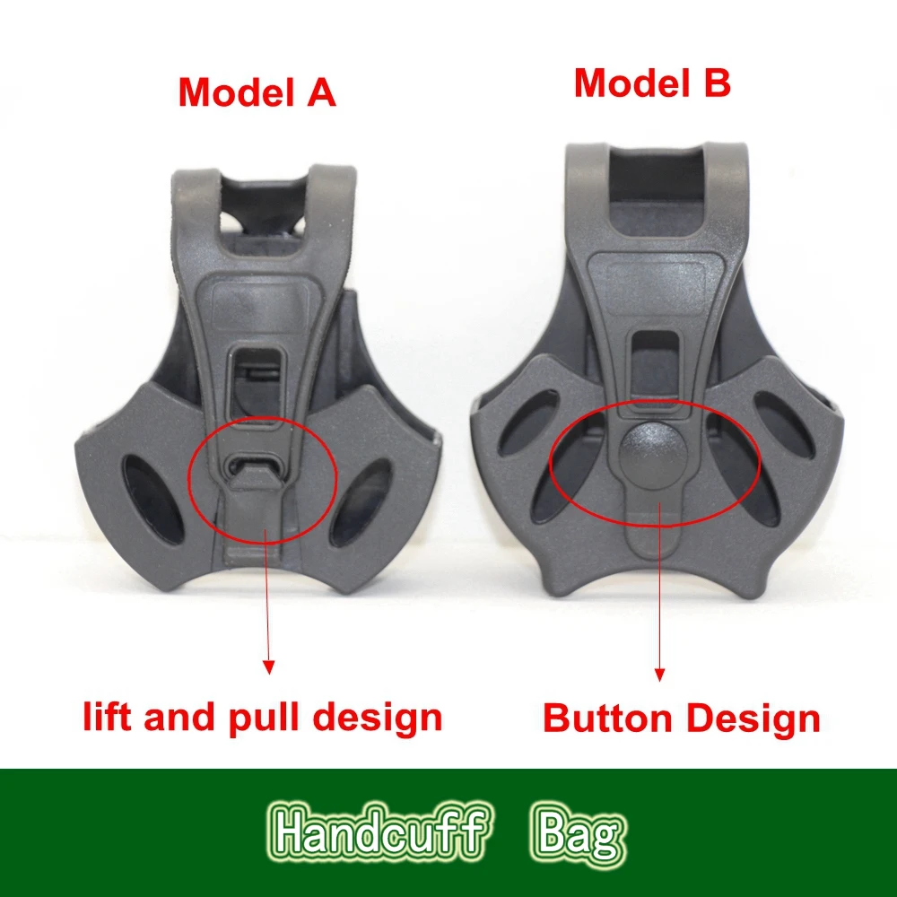 

Тактический быстросъемный формованный чехол для наручников, резиновый, для охоты и правоохранительных органов, кобура для наручников, сумка для наручников