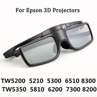Active Shutter 3D Glasses For Epson TW5700/5400/5600/930 For Sony, Samsung 3D TV Rechargeable Bluetooth-Compatible RF Projector